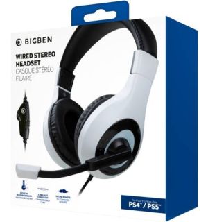 Nacon Cuffie Gaming Stereo (Bianca, PS5, PS4, PC)