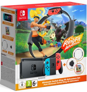 Nintendo Switch + Ring Fit Adventure (Limited Ed)