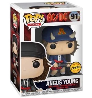 Funko Pop! Rocks AC/DC - Angus Young (Chase Edition, 9 cm)