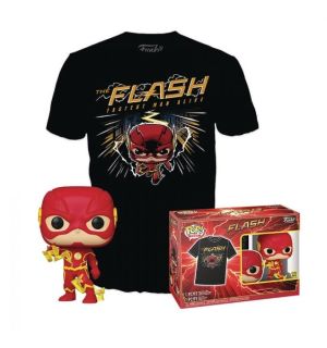 Funko Pop! & Tee DC Comics - The Flash (Taglia XL)