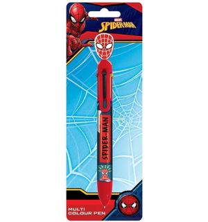 Marvel - Penna Spider-Man (6 Colori)