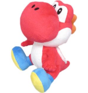 Nintendo - Yoshi (Rosso, 20 cm)