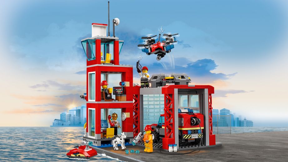 Lego City - Caserma Dei Pompieri