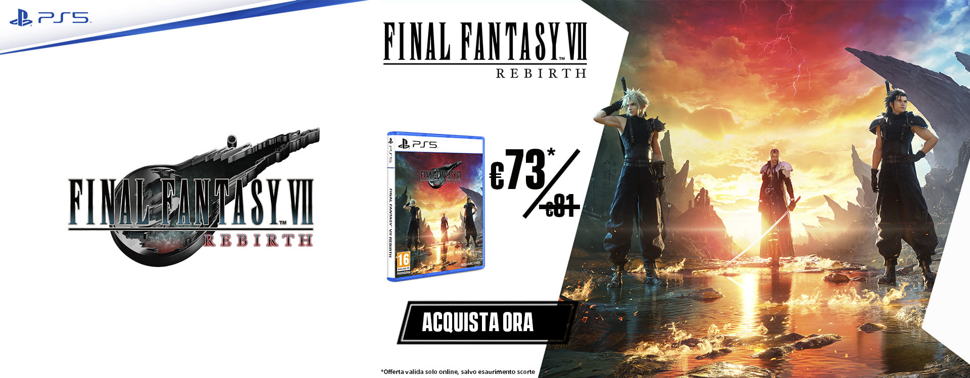 Final Fantasy 7 Rebirth Acquista Ora