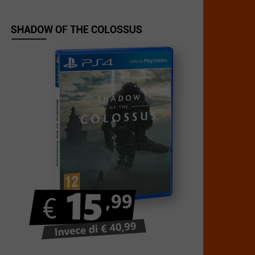 Offerta Shadow of the colossus Black Friday