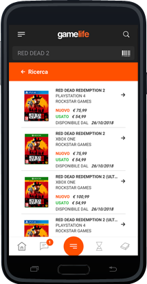 Screenshot 1 app Gamelife Android