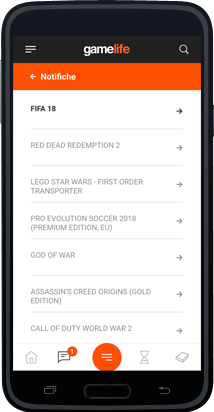 Screenshot 1 app Gamelife Android
